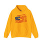 Raise It High American Flag Hooded Sweatshirt The Devil's Pickle