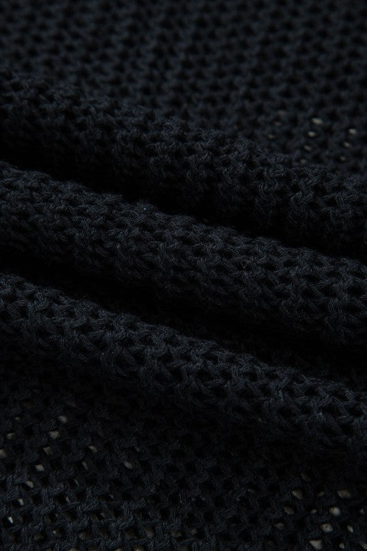 Solid Crochet Hollow-Out Sweater Shop Style & More | Fresh Looks, Everyday Deals & Free Shipping