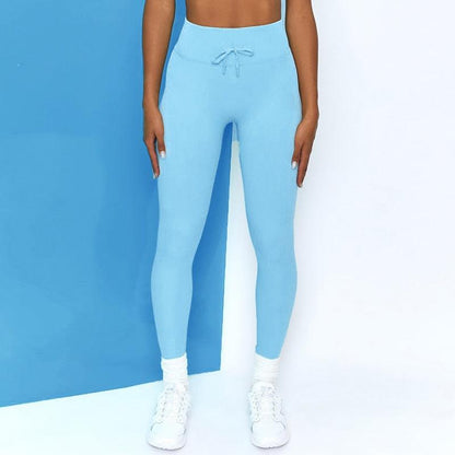 Ribbed High-Waisted Yoga Pants | Soft, Breathable Fitness Leggings Country in My Heart