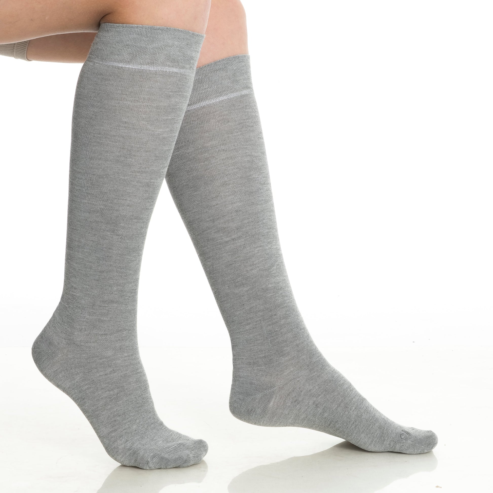 Women’s Bamboo Knee-High Socks 4-Pack – Soft & Breathable Bambooven