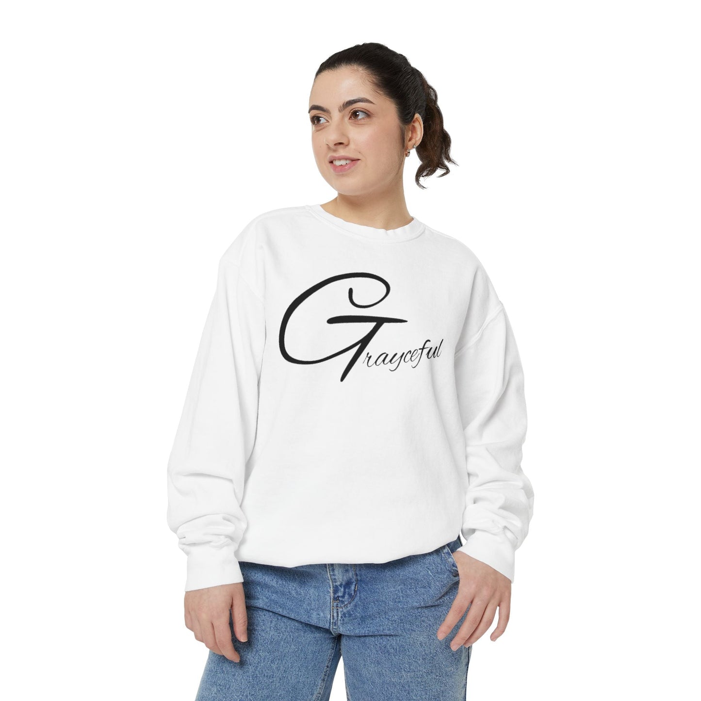 Unisex Garment-Dyed Sweatshirt Grayceful LLC