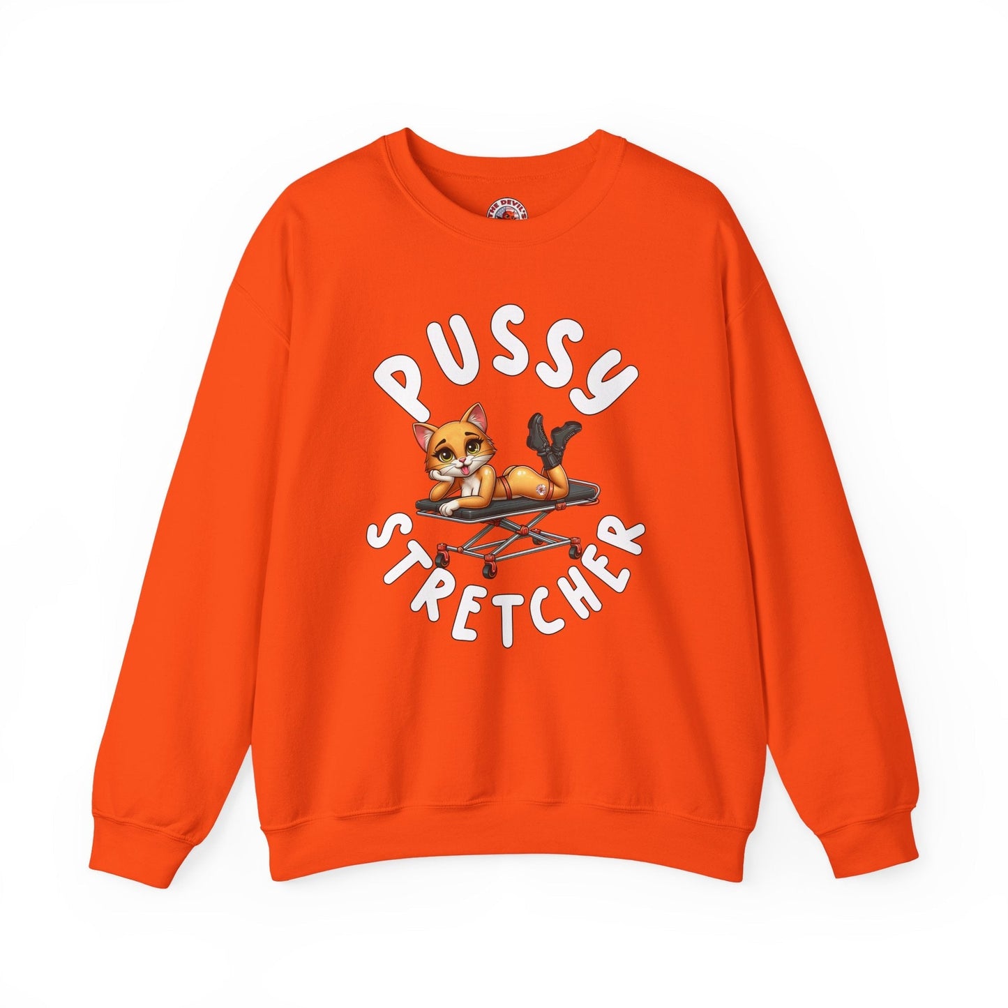 Pussy Stretcher Crewneck Sweatshirt The Devil's Pickle