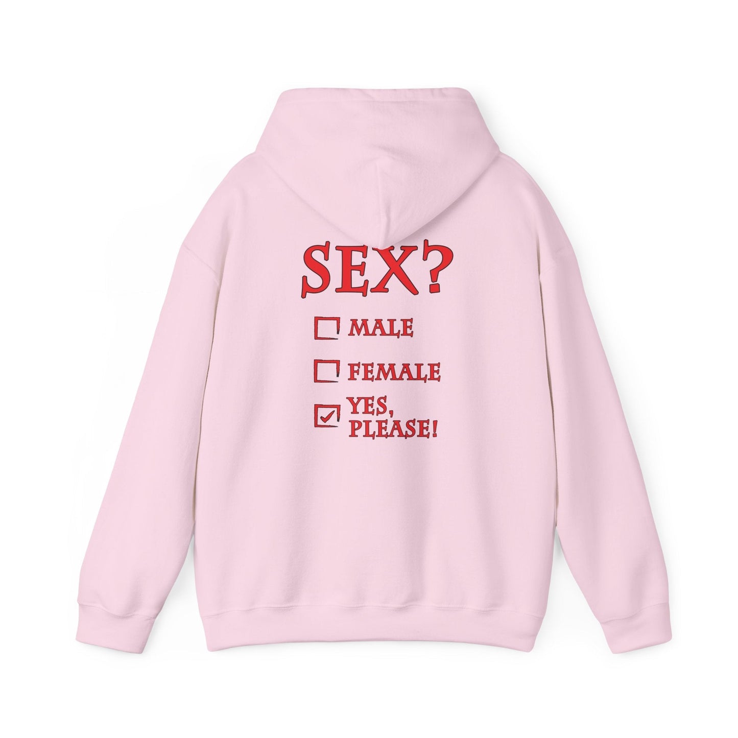 Sex? Yes, Please Hooded Sweatshirt The Devil's Pickle