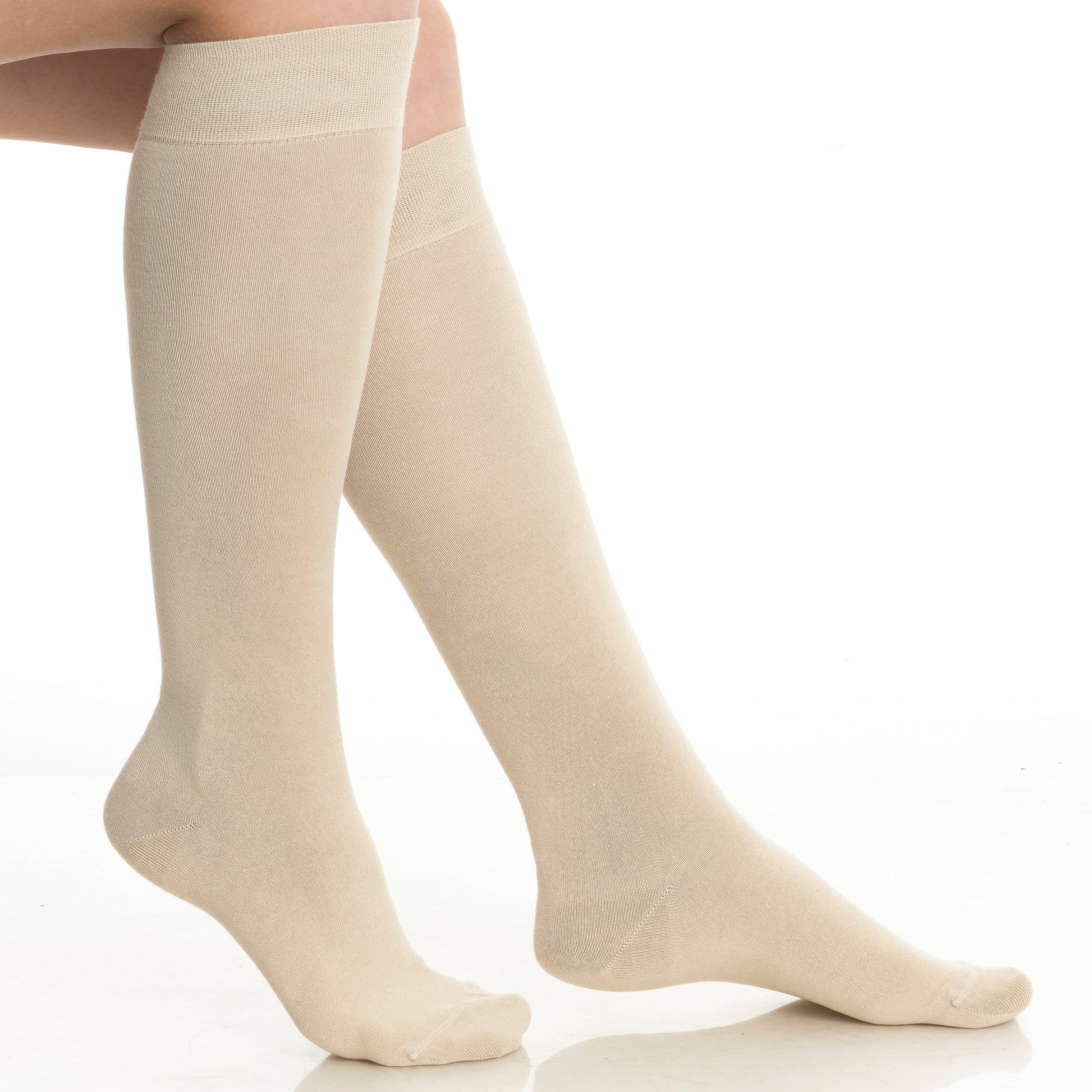 Women’s Bamboo Knee-High Socks 4-Pack – Soft & Breathable Bambooven