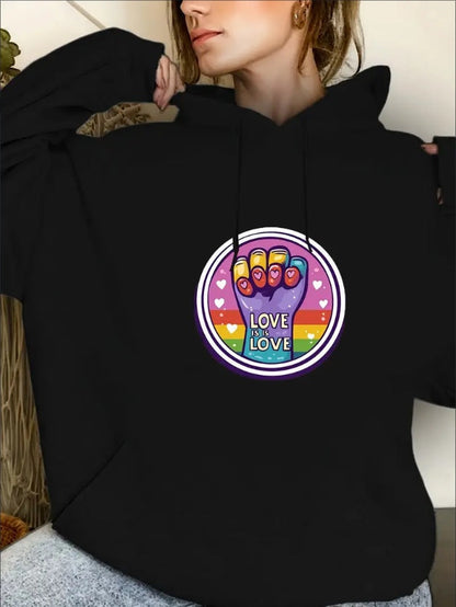 Women’s Casual Printed Hoodie FitiqueFit