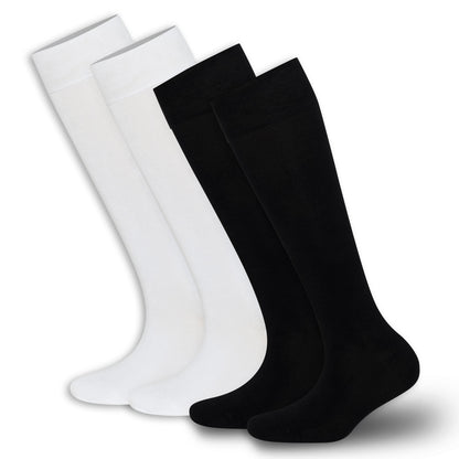 Women’s Bamboo Knee-High Socks 4-Pack – Soft & Breathable Bambooven