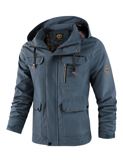 Spring and Summer Men's Fashion Casual Windbreaker Pilot Jacket Outdoor Sports Jacket NovaCart