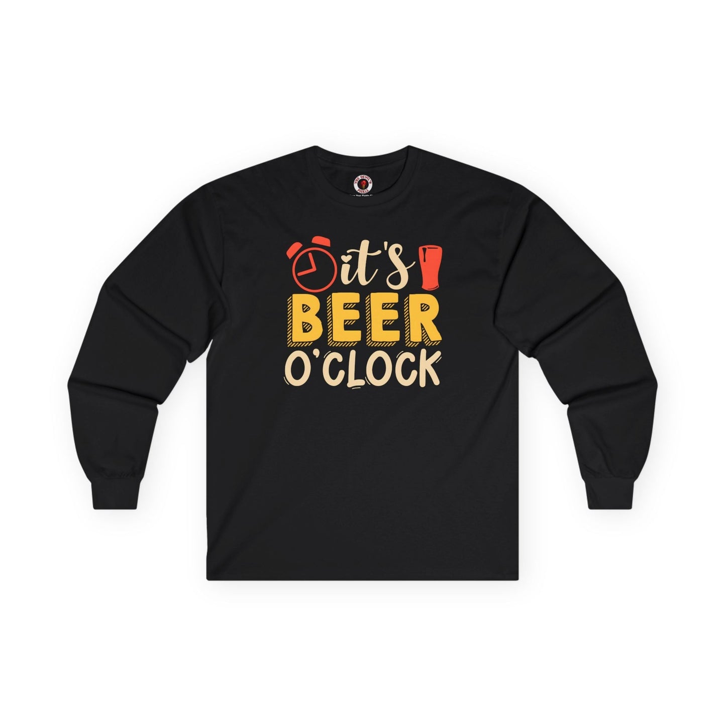 It's Beer O'clock Long Sleeve Tee The Devil's Pickle