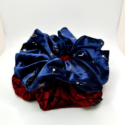 Luxury Crushed Velvet Halloween Scrunchie Set Enchanted Scrunch