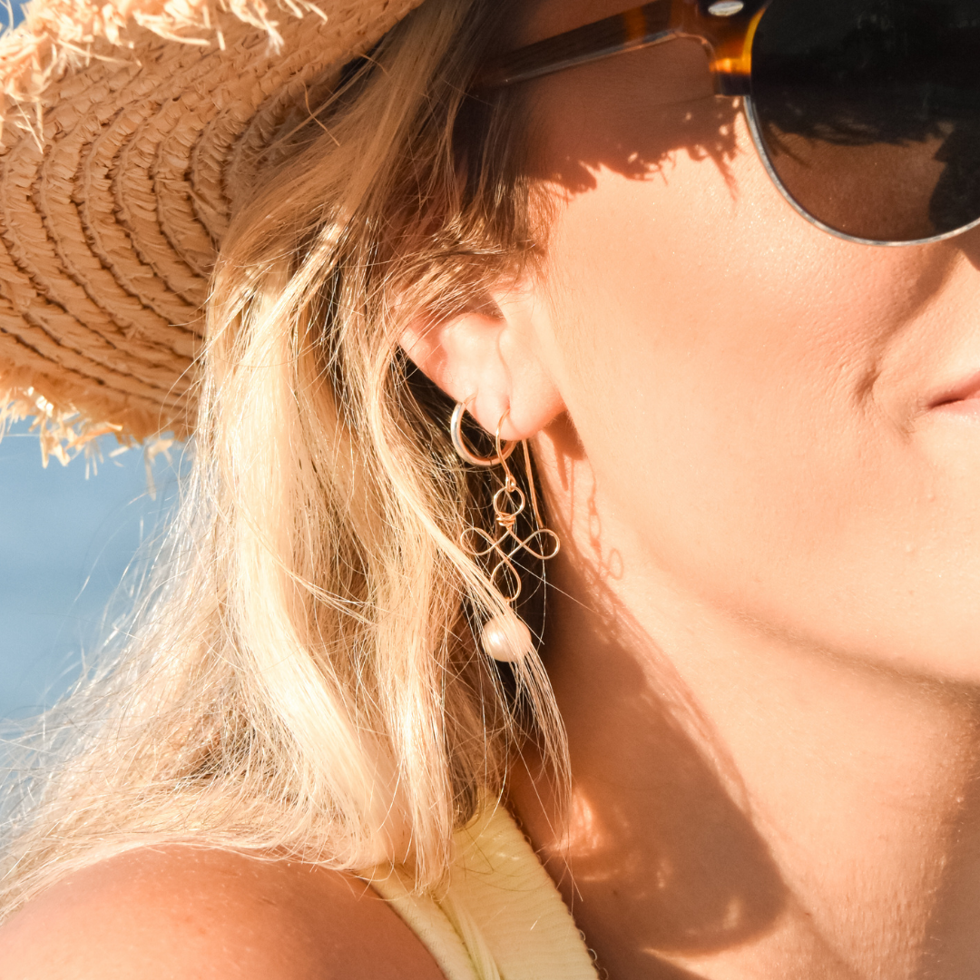 Seaside Daisies Earrings Emily Anne Designs LLC