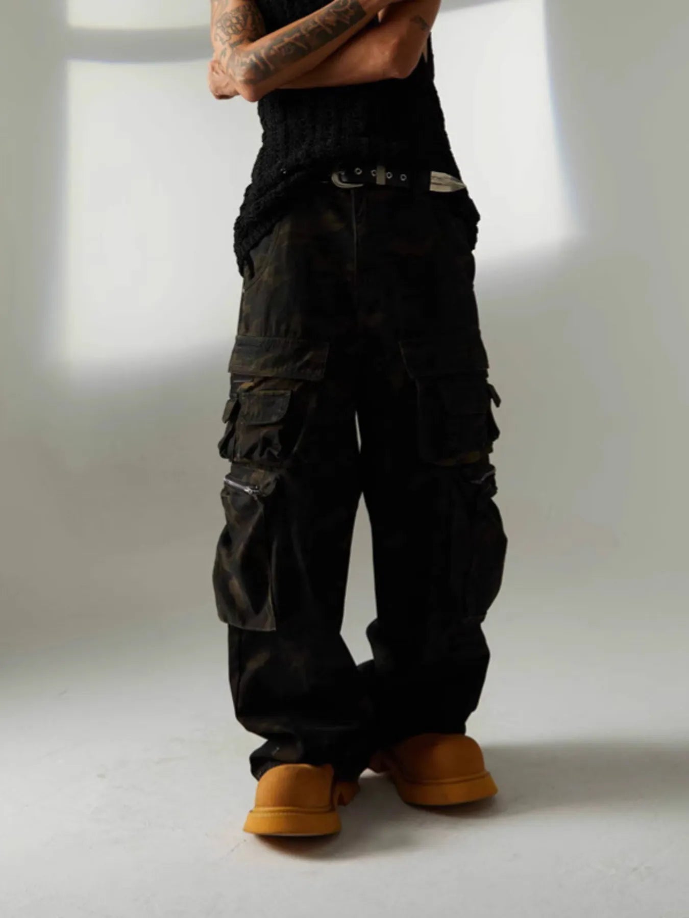 Men's Camouflage Cargo Jeans New Era Fashion LLc