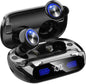 YIPUT Wireless Earbuds Bluetooth 5.3 Headphones 200 Hours Playtime with 2000mAh charg Casein Ear Headest IP7Waterproof Noise Cancelling Built-in MicPremiu Bass LCD Displayfor Sports/Working/Study New Era Fashion LLc