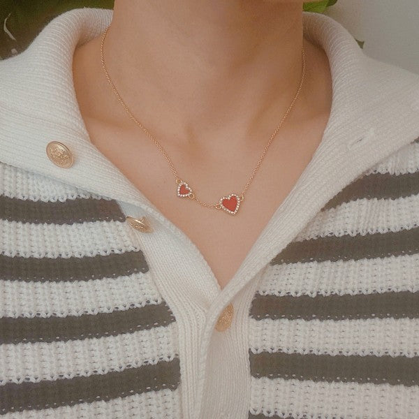 Double Hearts Many Loves Necklace Shop Style & More | Fresh Looks, Everyday Deals & Free Shipping