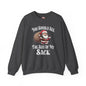 You Should See The Size Of My Sack Crewneck Sweatshirt The Devil's Pickle