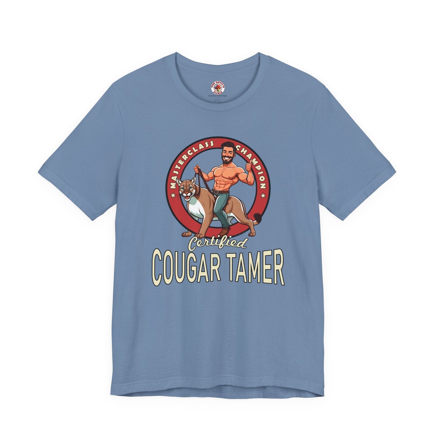 Certified Cougar Tamer T-Shirt The Devil's Pickle