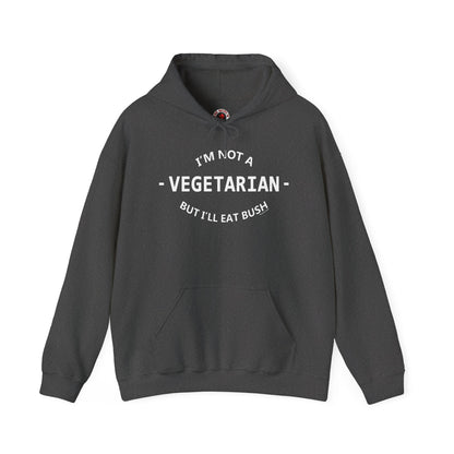 I'm Not A Vegetarian Hooded Sweatshirt The Devil's Pickle