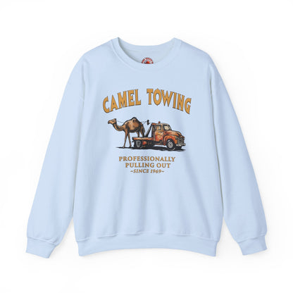 Camel Towing Crewneck Sweatshirt The Devil's Pickle