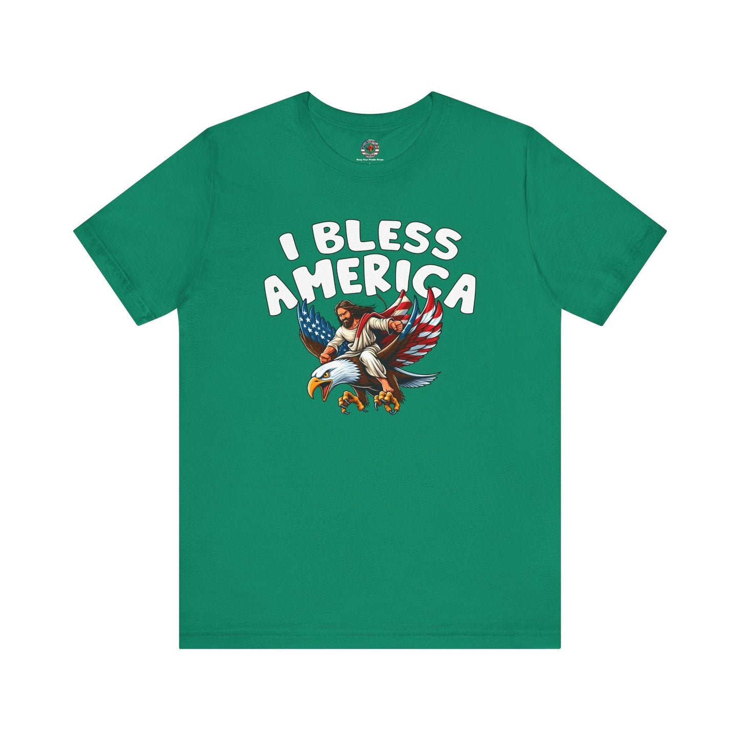 I Bless America T-Shirt The Devil's Pickle