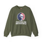 Too Cool For British Rule Crewneck Sweatshirt The Devil's Pickle