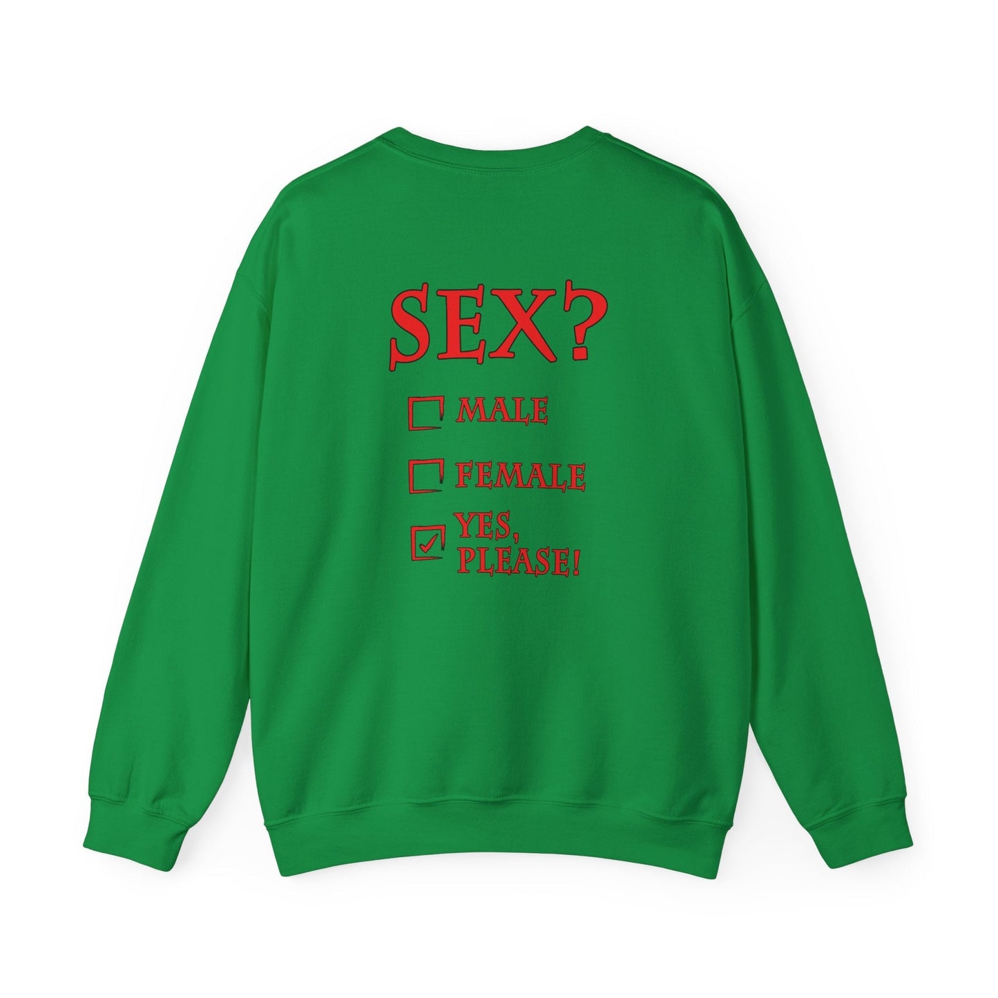 Sex? Yes, Please Crewneck Sweatshirt The Devil's Pickle