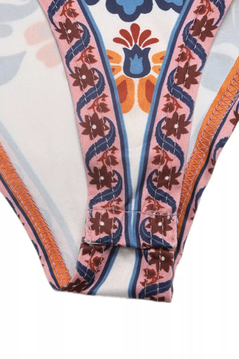 Floral Print One-Shoulder Tie Bodysuit New Era Fashion LLc