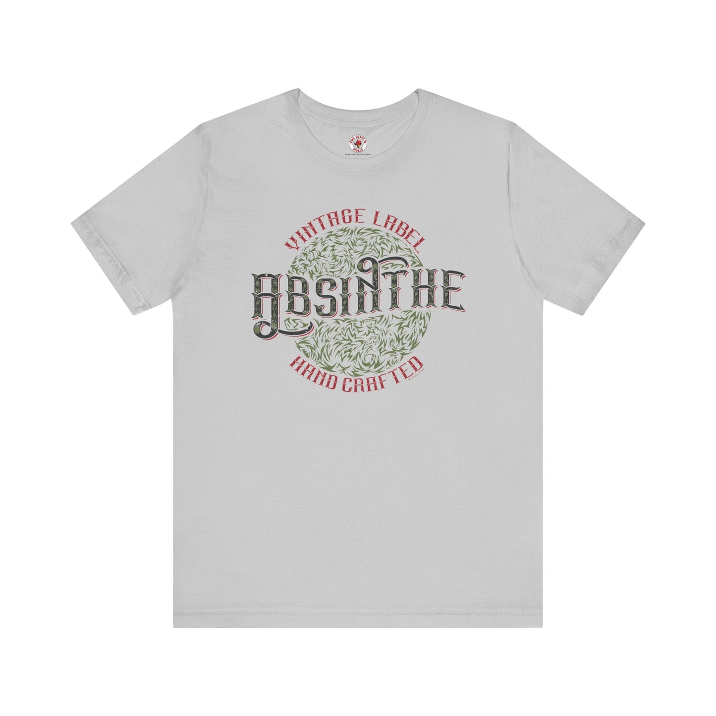 Vintage Label Absinthe T-Shirt The Devil's Pickle