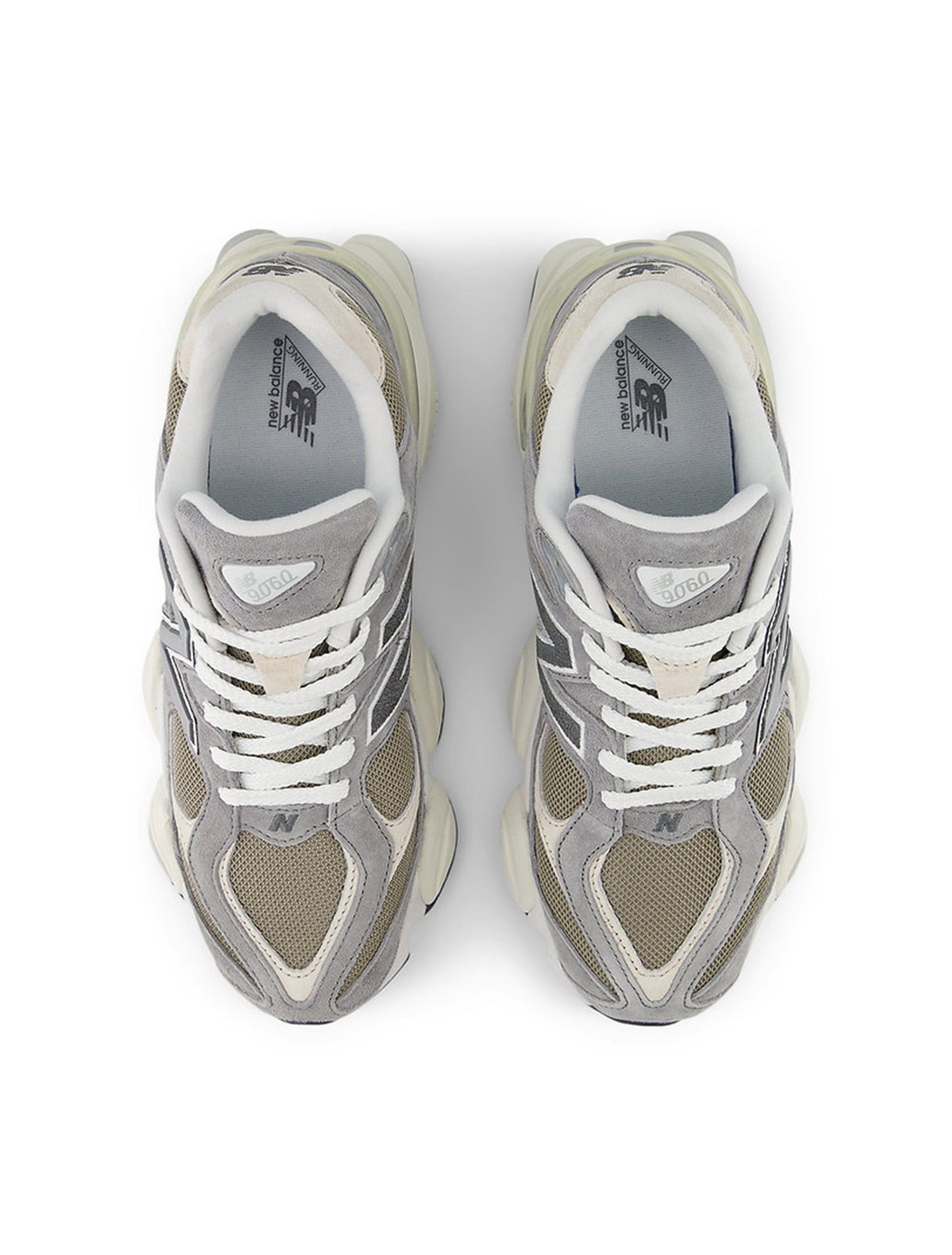 New Balance Mens 9060 Lifestyle Shoes  - Grey/Brown Denim Exchange