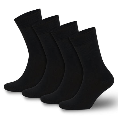 Men’s & Women’s Bamboo Diabetic Crew Socks 4-Pack Bambooven