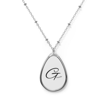 Oval Necklace Grayceful LLC