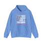 Beer Bacon Guns and Freedom Hooded Sweatshirt The Devil's Pickle