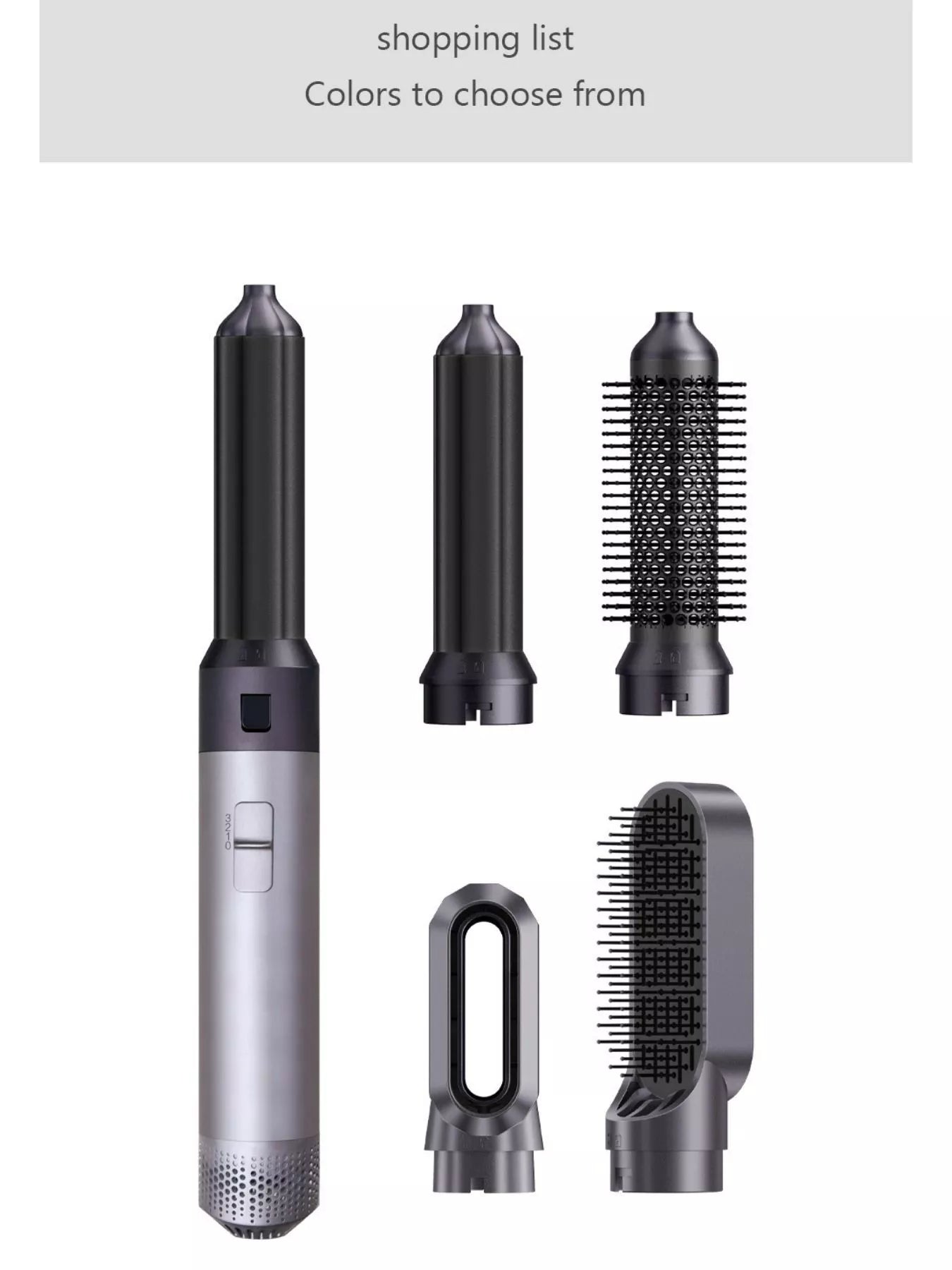 6-in-1 Interchangeable Head Curling Iron New Era Fashion LLc