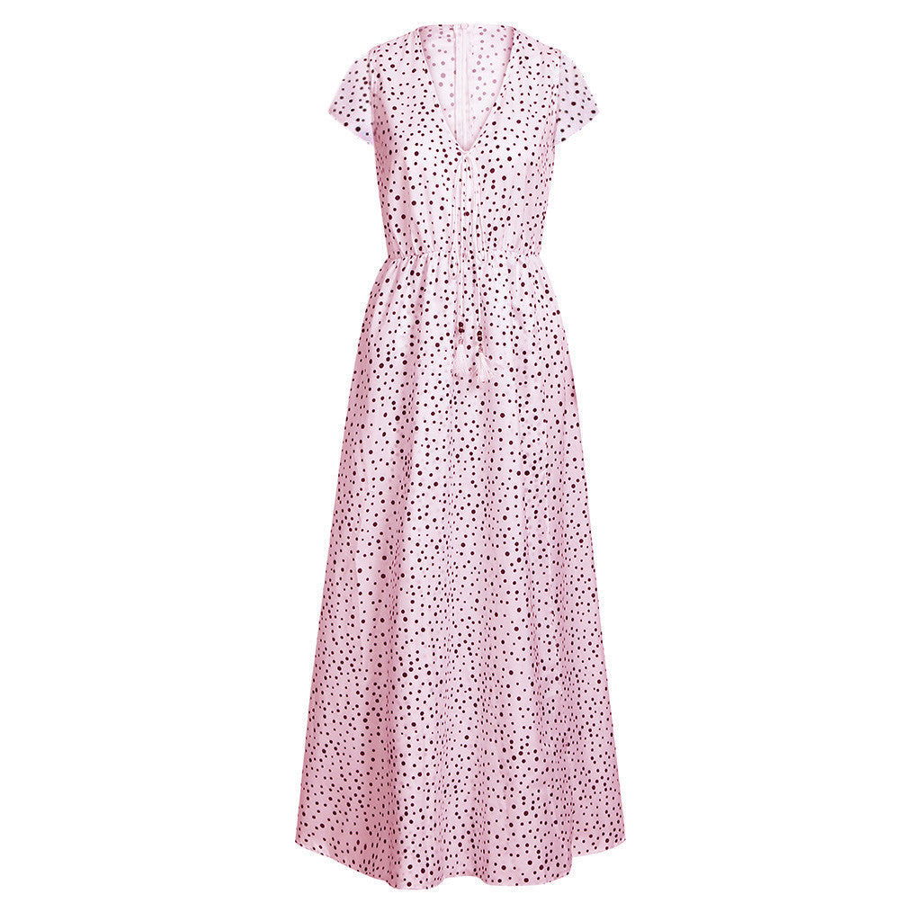 Sunset Dreams Polka Dot Boho Dress Country in My Heart