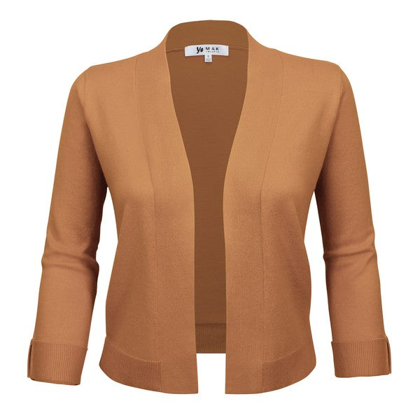 Open Front Cropped Bolero Shrug Cardigan Shop Style & More | Fresh Looks, Everyday Deals & Free Shipping