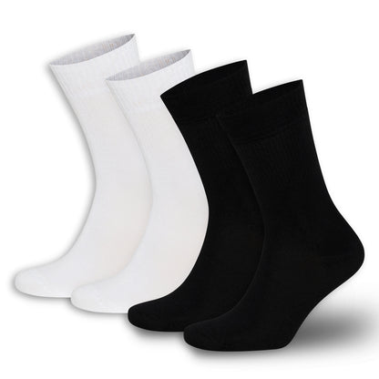 Men’s & Women’s Bamboo Diabetic Crew Socks 4-Pack Bambooven