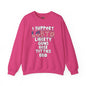 I Support LGBTQ Crewneck Sweatshirt The Devil's Pickle
