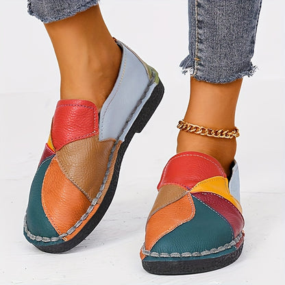 Women Loafers Flats Ballet Shoes | Cut Out Breathable Moccasins, Casual Style, Upper And Sole, Plain Toe, Hand Wash Or Professional Dry Clean, Women Shoes NovaCart
