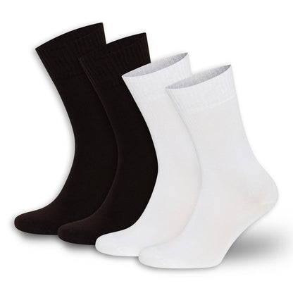 Men’s & Women’s Bamboo Diabetic Crew Socks 4-Pack Bambooven
