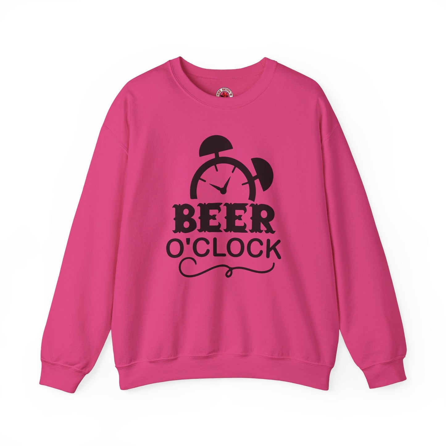 Beer O'clock Crewneck Sweatshirt The Devil's Pickle