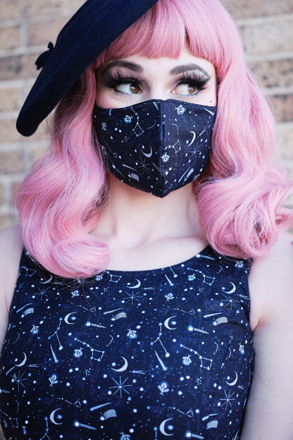 Beehive / Nocturnal Reversible Mask Retrolicious