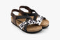 Noa by LEON- Women’s Leather Sandal- Ankle Strap with Adjustable Buckle & Arch Support LEON Footwear USA