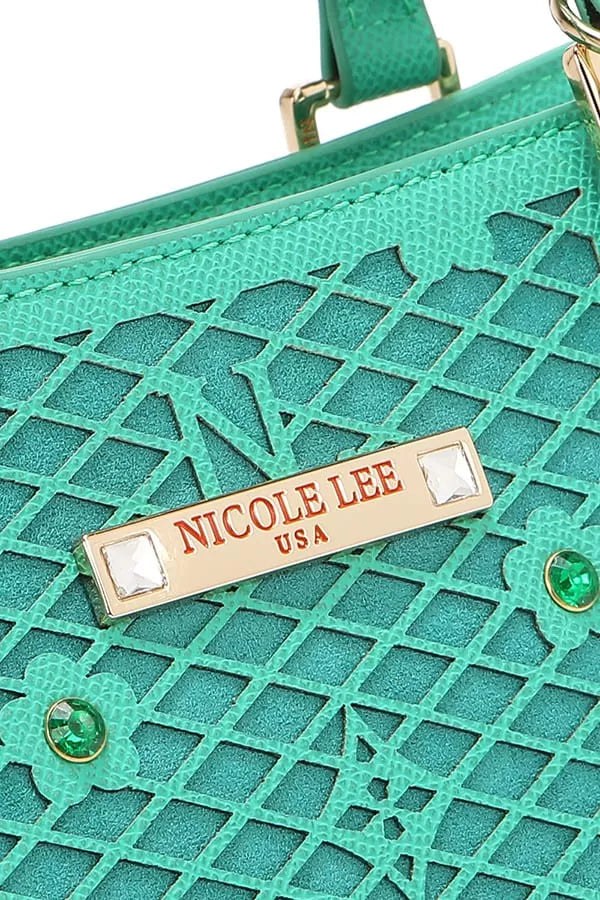 Nicole Lee USA Structured Tote Bag West2East Surf