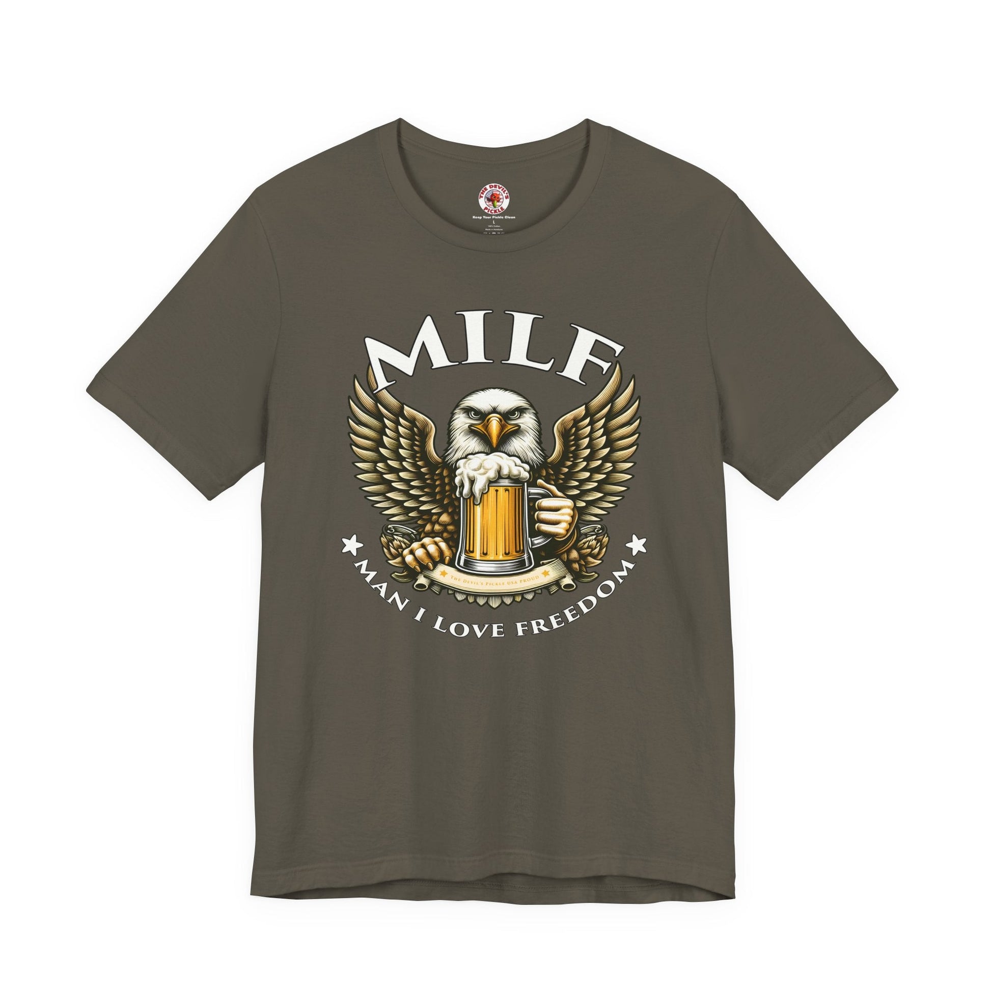 Man I Love Freedom T-Shirt The Devil's Pickle