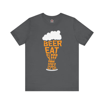 Beer Eat Sleep Repeat T-Shirt The Devil's Pickle