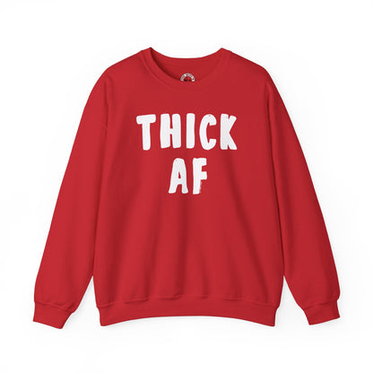 Thick AF Crewneck Sweatshirt The Devil's Pickle