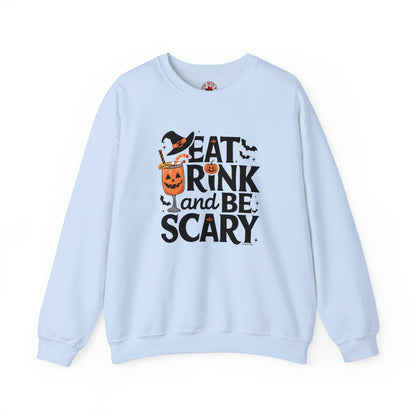 Eat Drink and Be Scary Crewneck Sweatshirt The Devil's Pickle