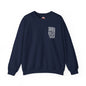 American Flag QR Code Crewneck Sweatshirt The Devil's Pickle