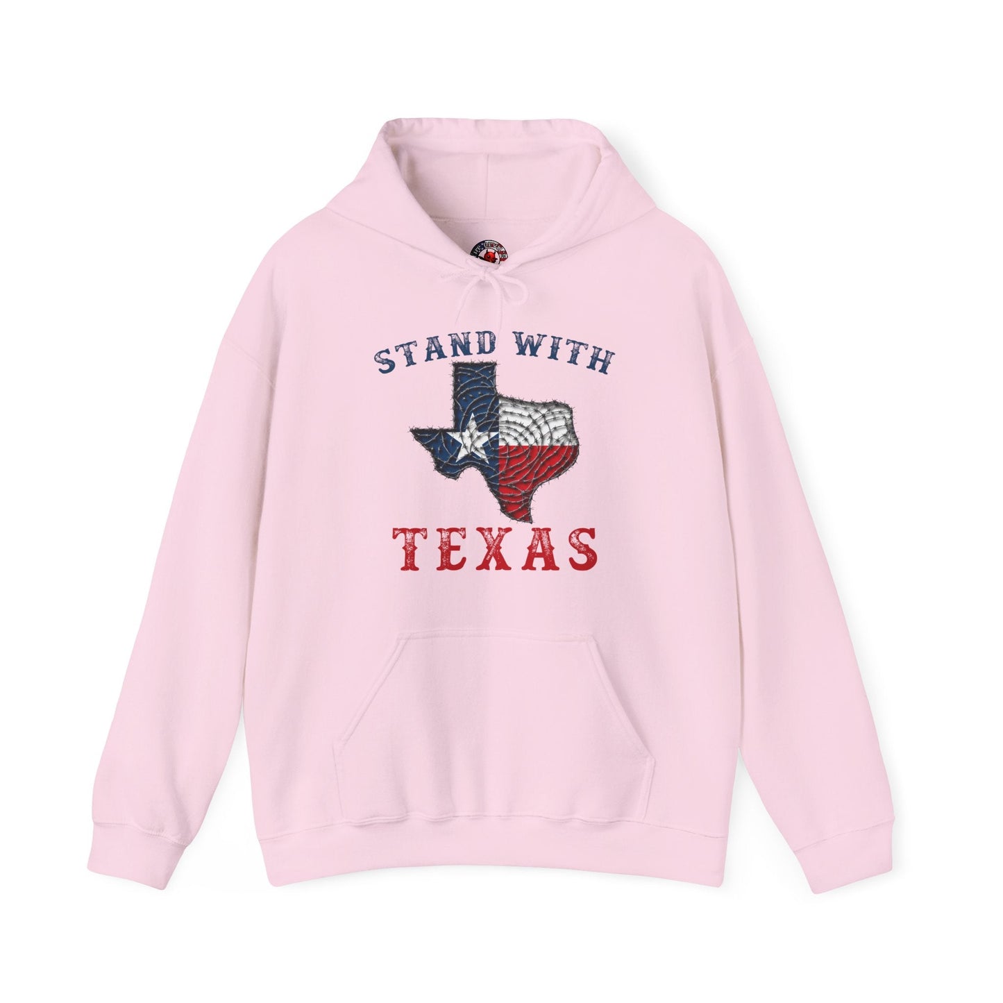 Stand With Texas Hooded Sweatshirt The Devil's Pickle