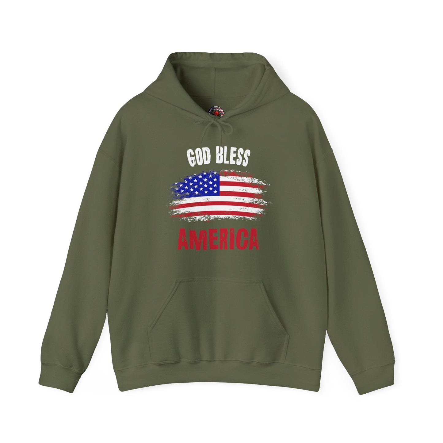 God Bless America Hooded Sweatshirt The Devil's Pickle