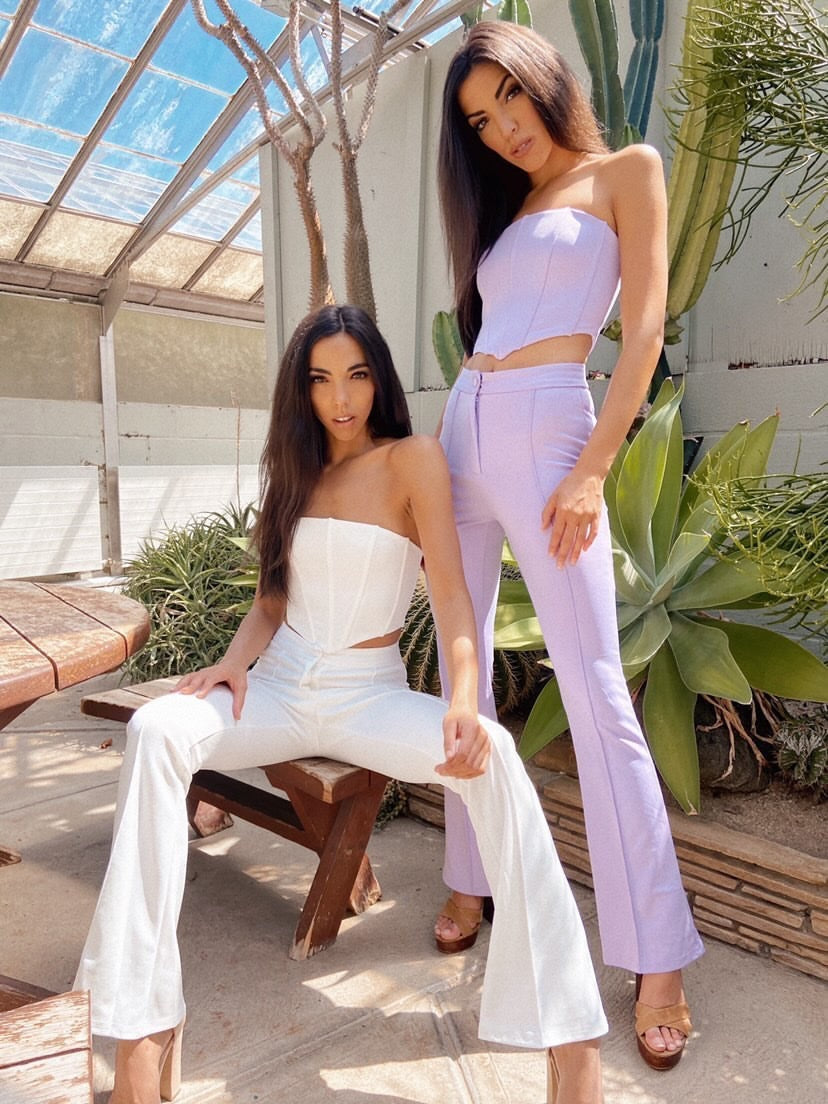 Opulence Flare Pantset Porshia By Porshia Banks