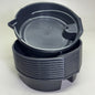 FLOTOOL (12 PACK) 8 Quart Drain Pan Sz 16.5” L x 15” W x 4” H, Black 42108MI PayWut